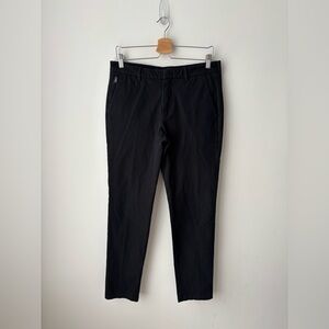 Hugo Boss Kaito Slim Fit Black Stretch Pants 32x32 Tailored